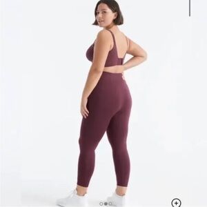 NWT - Knix Good To Go Seamless Legging Dark Cherry